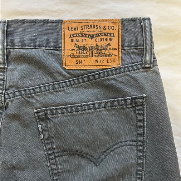 Levi's Other - Levi's Classic Gray Slim Straight Jeans